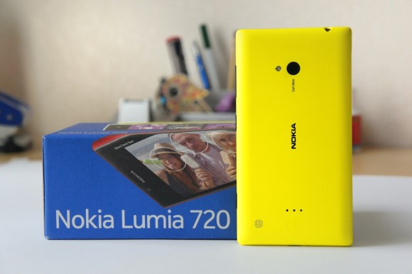 Nokia Lumia 720 Gelb Yellow